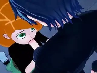 Kim Possible gets cum in her mouth then fucked. Hentai.