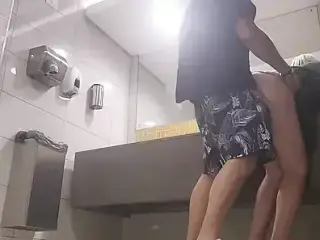 Cheating with My Ex Wife in Public Bathroom While My New Wife Is Shopping