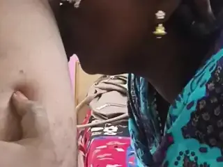 Tamil Anni blowjob doggy style hot moaning dirty talk