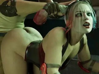 Fucking Harley Quinn's sweet ass doggy style (That's what it's like to fuck Harley Quinn's delicious ass, Hard Sex) gamingarzia