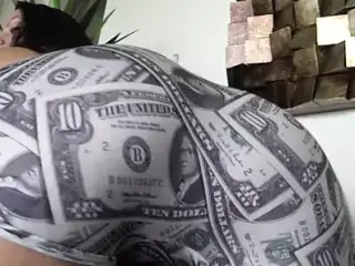 Money-hungry findom destroys the piggy bank of her pay slave