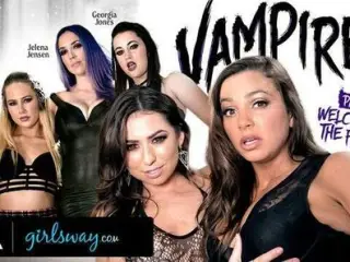 GIRLSWAY – Abigail Mac Is Gangbanged Hard By A Vampire Coven