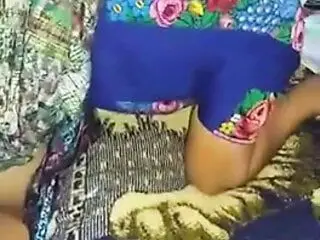 Indian mom fucked by step son, creampie in pussy