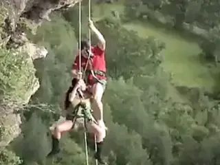 nice cliff rock climbing date