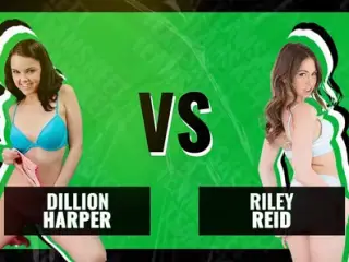 TeamSkeet - Battle Of The Babes - Riley Reid vs. Dillion Harper - Who Wins The Award?