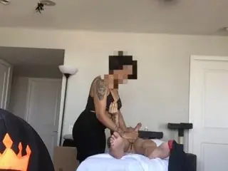 Legit Latin RMT Giving into Huge Asian Cock 1st Appointment Part 1