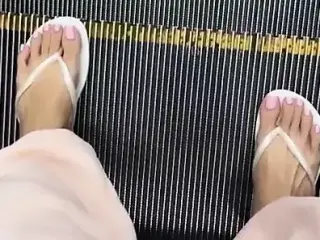 Asian Filipina Feet Spa Day