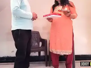 Diwali Special - Indian Chaachi Wants Another Gift & Gets Fucked By Bhateeja In Doggystyle With Clear Hindi Audio By Your X Darling
