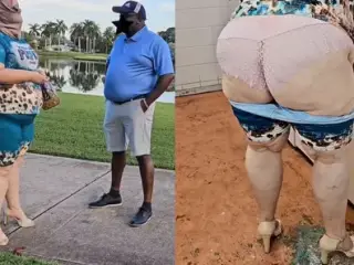 Golf trainer offered to train me, but he eat my big fat pussy - Jamdown26 - big butt, big ass, thick ass, big booty, BBW SSBBW