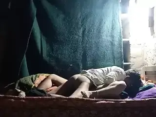 Cute couple Romance and Sex in Room . Village Couple hot sex video . Live video Recording sex