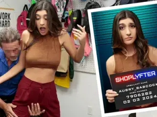 Aubry Babcock Thinks That Playing The Sweet, Innocent Girl Will Get Her Out Of Her Shoplifting