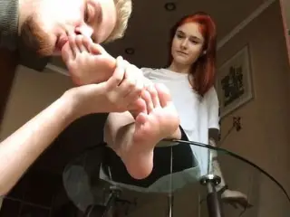 New Petite Princess Tris Foot and Socks Worship Femdom First Time