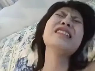 Cum loving asian MILF masturbates