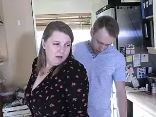 Mature busty stepmom gets anal sex from young stepson