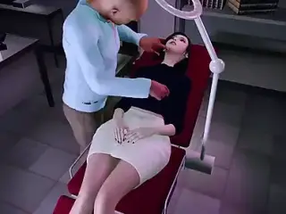 3D Hot Asian Wife Cheating with Her Doctor