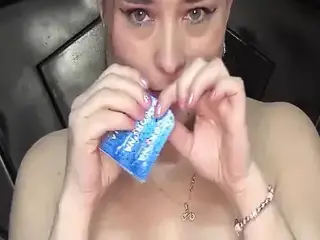 I Swallowed Down a Condom Filled with Cum