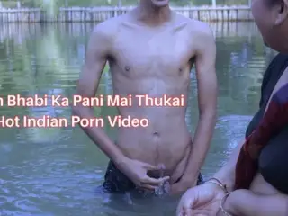 Indian Bhabi Ka Pani Mai Thukai Hot Indian Porn Video