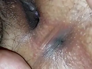Indian wife Ass hole close up
