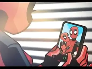 Lady Deadpool and kingpin animation