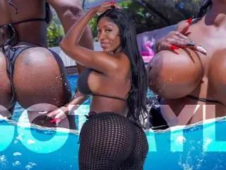 Ebony Mystique Shows Off Her Massive Tits And Huge Ass To Get Herself Her Daily Dose Of Hard Cock