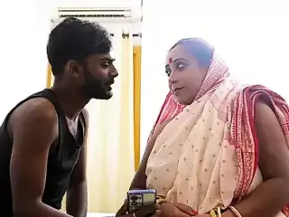 Grandmother And Step-Grandson Have Hardcore Sex With Clear Bengali Audio