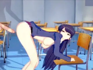 Komi Fucks Lucky Student in College Classroom