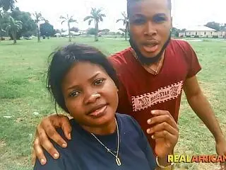 Real Africans - Homemade Gonzo Sex Tape GF Pissing On My Big Black Cock