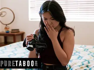 PURE TABOO Shocked Lulu Chu Discovers BDSM Sex Tape From Neighbors Seth Gamble & Kimmy Kimm