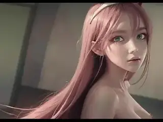 AI generated Zerotwo (Darling in the Franxx)