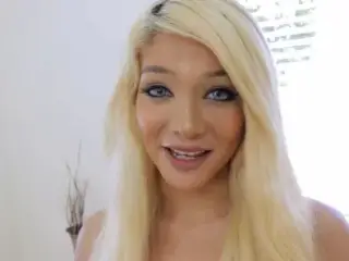 Tiny Petite Little Hot Young Blonde Teen Interview Fuck POV