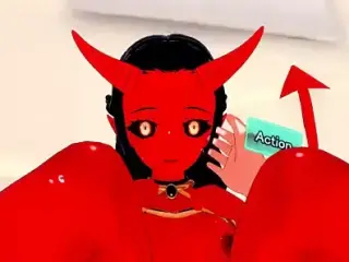 POV Demonic Waifu Wants My Cum VR