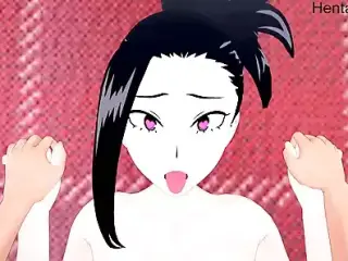 Uncensored Sex with Yaoyorozu Momo My Hero academia Hentai