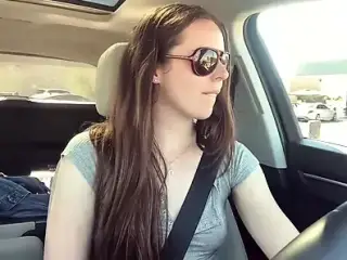 Cumming embarassingly Hard in a Starbucks Drive Thru (lush Control Part 2)