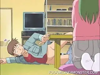 Dirty anime threeway fuck compilation