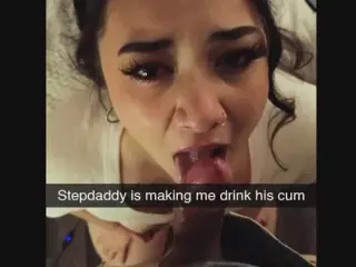 REAL Stepdaddy Punishes His stepdaughter (Warning: Very Rough Sex)