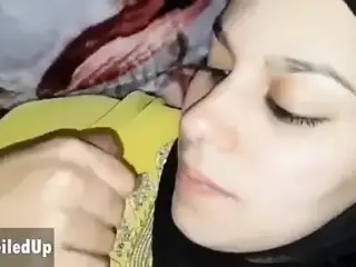 My Muslim aunty blowjob my circumcised dick