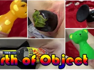 Compilation of birthing objects. Forward and reverse video.